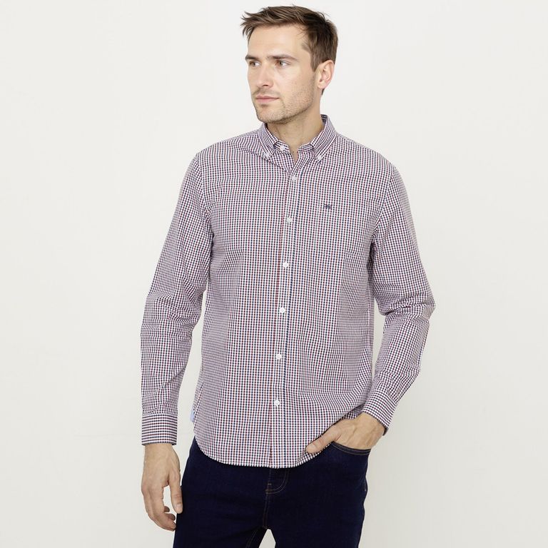 Camisa 100% Algodón Casual Hombre