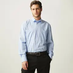 BASEMENT - Camisa 100% Algodón Sport Hombre