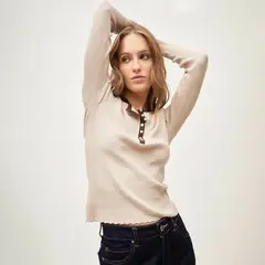 BASEMENT - Chompa Casual Mujer