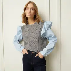 BASEMENT - Chompa Algodón Mujer