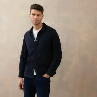 WOLF&HANK - Casaca 100% Cuero Casual Hombre