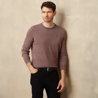 WOLF&HANK - Chompa Manga Larga 100% Algodón Hombre