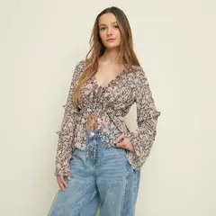 SYBILLA - Blusa Casual Mujer