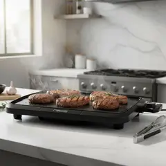 RECCO - Parrilla Eléctrica 1800w Con Termostato Rpe-bbq10
