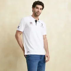 UNIVERSITY CLUB - Polo 100% Algodón Manga Larga Hombre