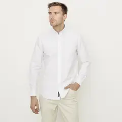 UNIVERSITY CLUB - Camisa 100% Algodón Casual Hombre