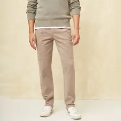 UNIVERSITY CLUB - Pantalón 100% Algodón Regular Hombre Uni