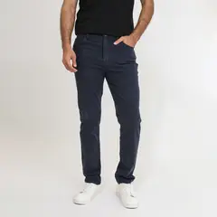 UNIVERSITY CLUB - Pantalón 100% Algodón Regular Hombre Uni