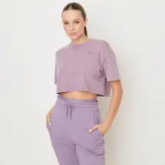 MOSSIMO - Polo Crop Boxy Fit Deportivo