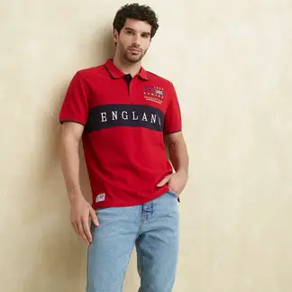 UNIVERSITY CLUB - Polo 100% Algodón Manga Larga Hombre