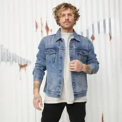 DENIMLAB - Chaqueta Denim Basica