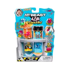 MR BEAST LAB - Juguete Laboratorio x5 Figuras Aleatorio Mr Beast