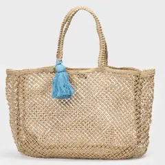 BASEMENT - Bolso Paja Mujer