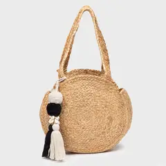 BASEMENT - Bolso Paja Mujer