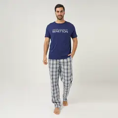 BENETTON - Pijama 100% Algodón Hombre
