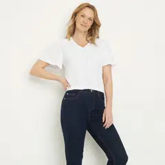 NEWPORT - Polo Manga Corta Casual Mujer