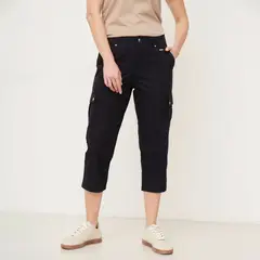 NEWPORT - Pantalón Capri 100% Algodón Mujer Newport.