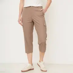 NEWPORT - Pantalón Capri 100% Algodón Mujer