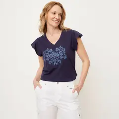 NEWPORT - Polo Manga Corta 100% Algodón Mujer