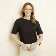 STEFANO COCCI - Polo Manga Corta 100% Algodón Mujer