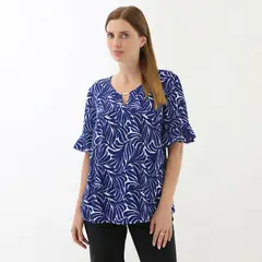 STEFANO COCCI - Blusa Manga Corta Casual Mujer