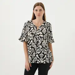 STEFANO COCCI - Blusa Manga Corta Casual Mujer