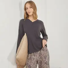 BLU - Polo Pijama Manga Larga