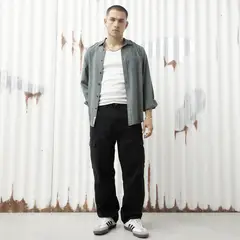 DENIMLAB - Pantalón Algodón Baggy Fit Hombre