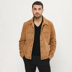 LA MARTINA - Casaca 100% Cuero Casual Hombre