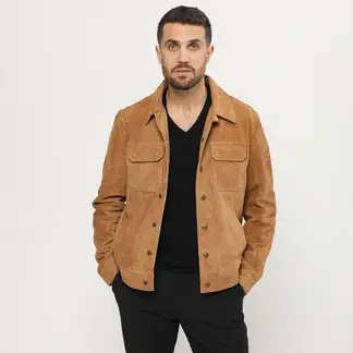 LA MARTINA - Casaca 100% Cuero Casual Hombre