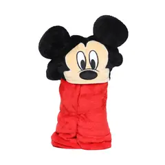 DISNEY - Manta Flannel Con Capucha Mickey 75x150cm