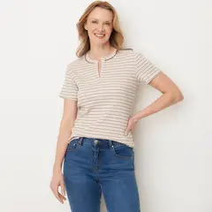 NEWPORT - Polo Manga Corta Casual Mujer