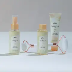 PIBU - Pack Crema De Manos 30ml + Fragancia 60ml + Jabón 60ml Vainilla