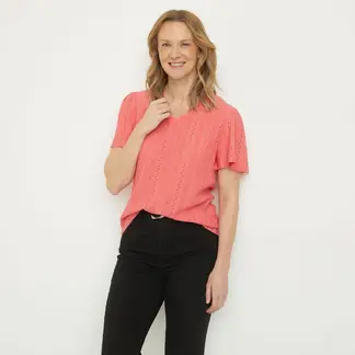 NEWPORT - Polo Manga Corta Casual Mujer