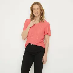 NEWPORT - Polo Manga Corta Casual Mujer