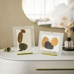 UMBRA - Marco De Fotos Dorado De Vidrio 13x18cm