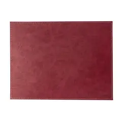 BASEMENT HOME - Individual Rectangular Clásico Rojo