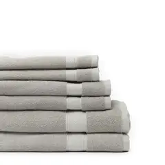 BASEMENT HOME - Set x6 Toallas Baño/Mano/Cara 440gr