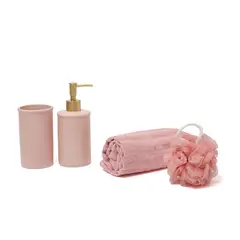 ROBERTA ALLEN - Set X4 Accesorios De Baño