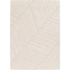 MICA - Alfombra Tulis Beige Con Diseño