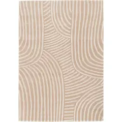 MICA - Alfombra Tesoro Beige Con Diseño