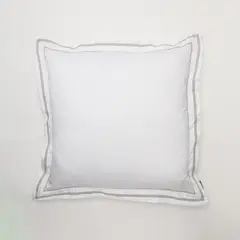 BASEMENT HOME - Cojín 100% Algodón Relleno De Plumas