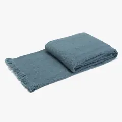 CASA CANTABRIA - Manta Waffle 100% Algodón