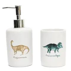 MICA KIDS - Set De Accesorios De Baño 2 Piezas Dino