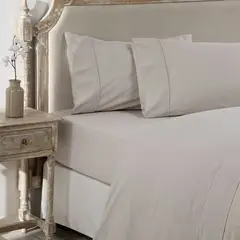 ROBERTA ALLEN - Juego De Sábanas Lisas 100% Algodón 180 Hilos