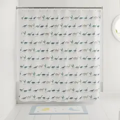 MICA KIDS - Cortina De Baño Infantil Dino