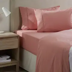 MICA - Juego de Sábanas Lisas 100% Algodón 180 Hilos