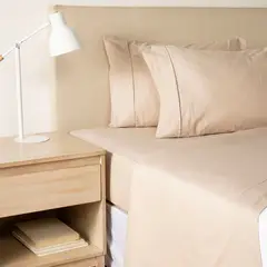 ROBERTA ALLEN - Juego De Sábanas Lisas 100% Algodón 180 Hilos