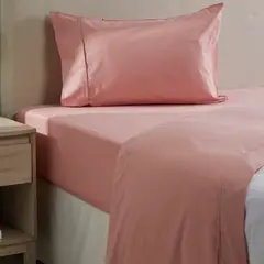 MICA - Juego de Sábanas Lisas 100% Algodón 180 Hilos