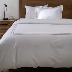 BASEMENT HOME - Funda Plumón Hotelera 100% Algodón 300 Hilos